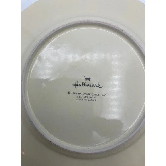 Baby/Toddler Ceramic‎ Dish Set by Hallmark VTG 1984 Childrens Nursery Decor - Picture 5 of 5